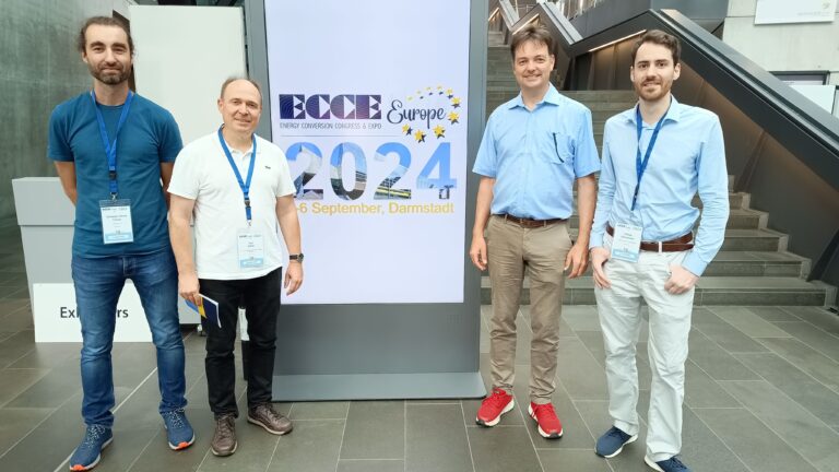 Four-person participation in the ECCE 2024 in Darmstadt