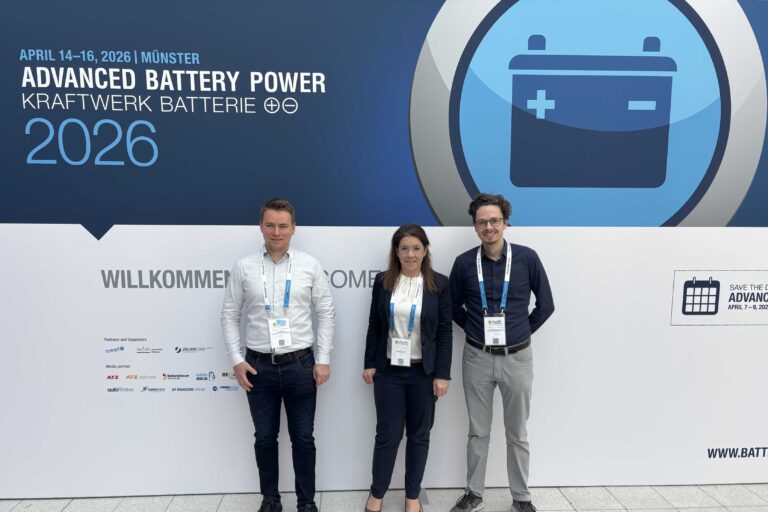 Lehrstuhl EET auf der Advanced Battery Power vertreten
